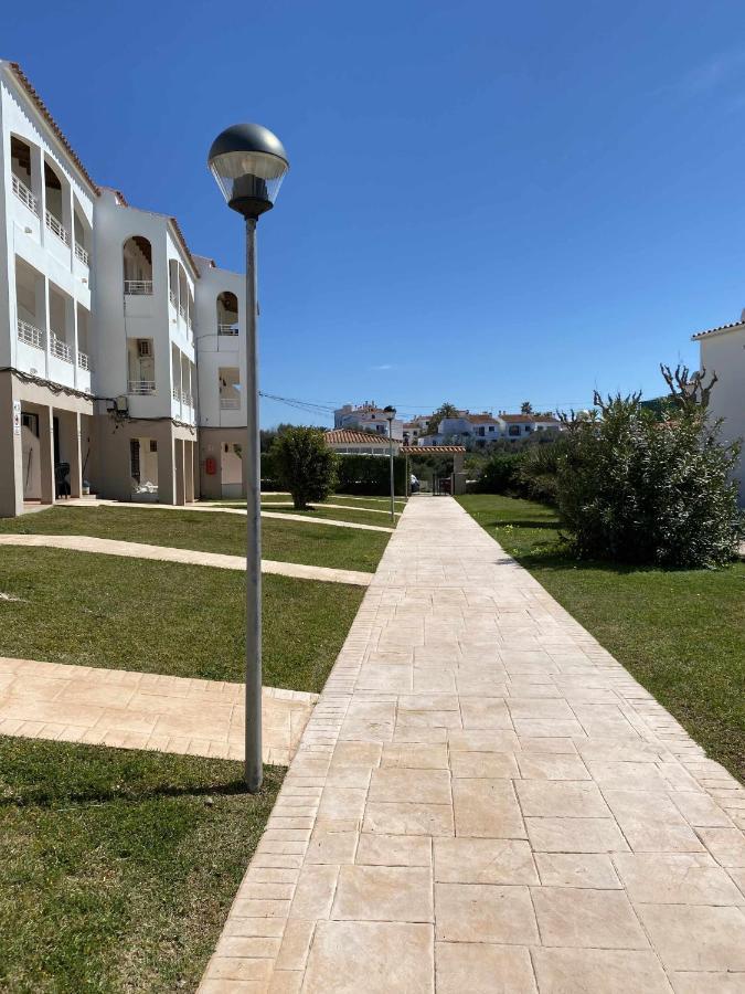 Apartamento Bajo Con Piscina Macarella Cala'N Blanes  Ngoại thất bức ảnh