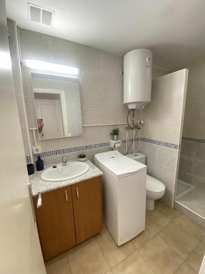Apartamento Bajo Con Piscina Macarella Cala'N Blanes  Ngoại thất bức ảnh