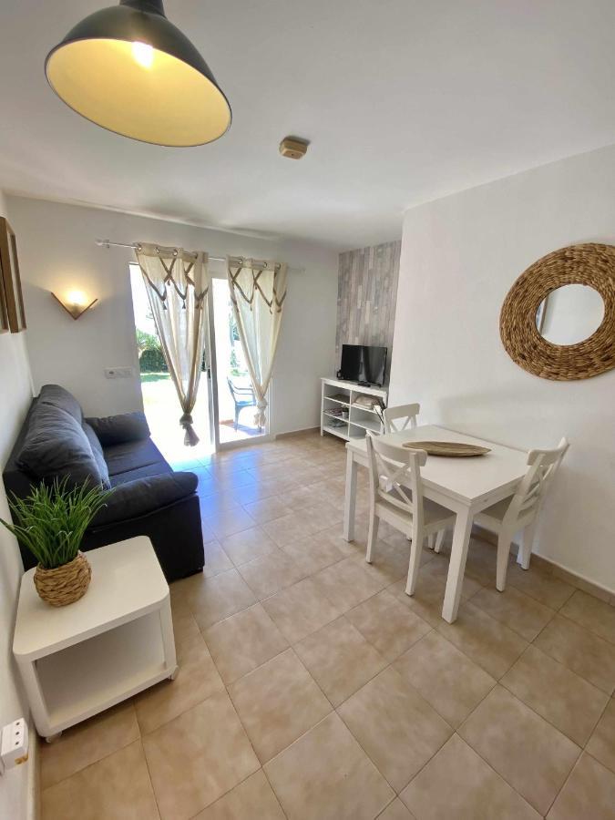 Apartamento Bajo Con Piscina Macarella Cala'N Blanes  Ngoại thất bức ảnh